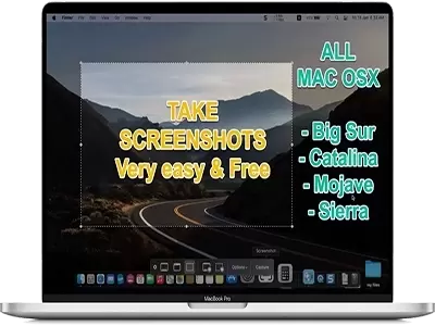 How to get multiple screenshots of part or fullscreen of macOS desktop?