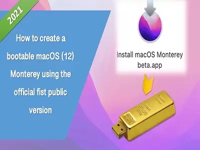 How to create a Bootable official macOS Monterey USB installer?