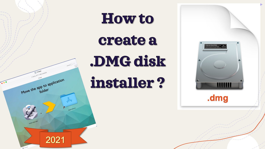 How to create a DMG installer for your new application?