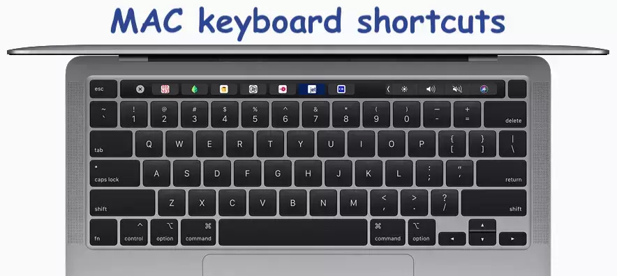 MAC keyboard shortcuts