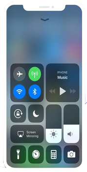 Select screen mirroring to see a drop list of available devices