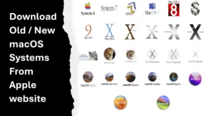 All macos systems logos