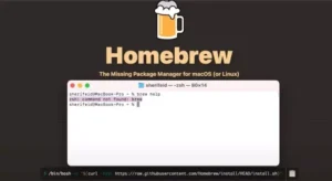 Homebrew installation problem