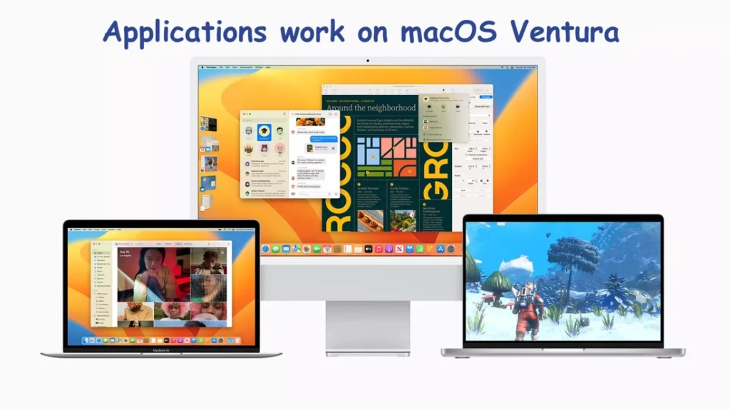 Applications that work on macOS Ventura
