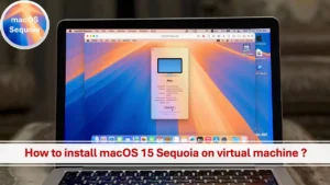 installing macOS sequoia on Parallels desktop
