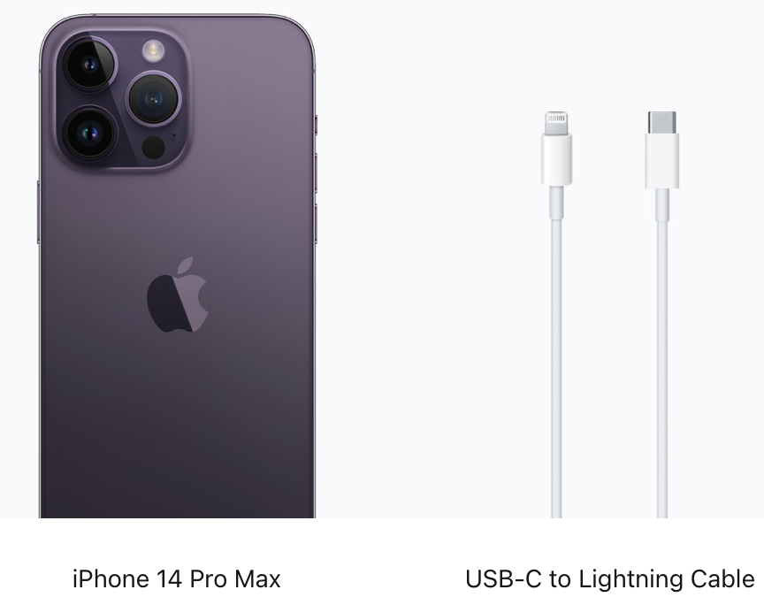 iphone 14 pro max box content