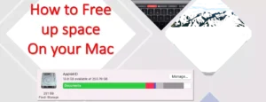 free space on mac