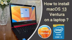 macOS ventura installation on PC