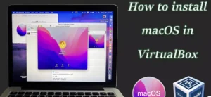 install macOS Monterey in virtualbox