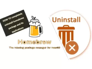 remove homebrew macos