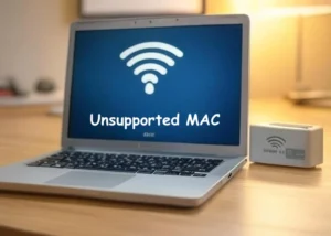 WIFI issues on unsupported MAC