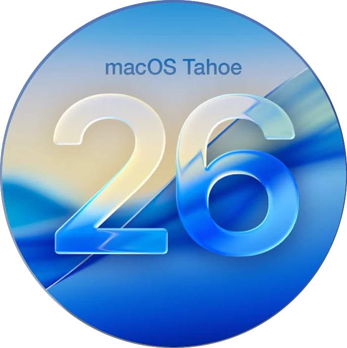 macOS Tahoe 26 expected logo