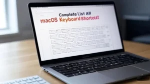 list of all macOS shortcuts