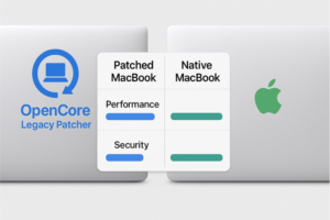 Compare macOS installed with OpenCore Legacy Patcher vs. native macOS