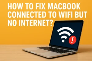 Fix MAC connected to wifi without internet