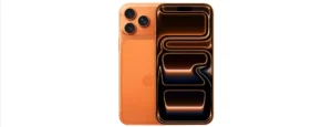 iPhone 17 Pro Max in Cosmic Orange color