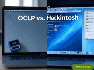 key differences between OCLP and Hackintosh