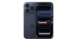 Apple iPhone 17 pro deep blue sleek design