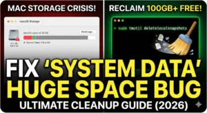 steps to fix Fix "System Data" Taking Up 100GB+ on Mac: The Ultimate Cleanup Guide