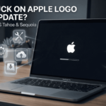 Mac Stuck on Apple Logo After Update? 7 Fixes for macOS Tahoe & Sequoia - featured image